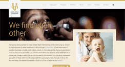 Desktop Screenshot of globalhealthmembership.org